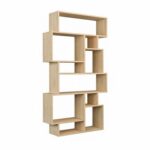 Mourah Karmato Bookcase - Oak - 2 Years Warranty