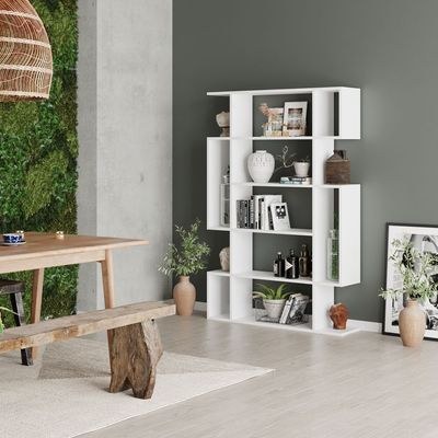 Mourah Mito Bookcase - White - 2 Years Warranty - Image 5