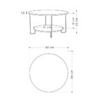 Mourah Corro Coffee Table - Oak - 2 Years Warranty