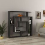 Mourah Labirent Bookcase - Dark Grey - 2 Years Warranty