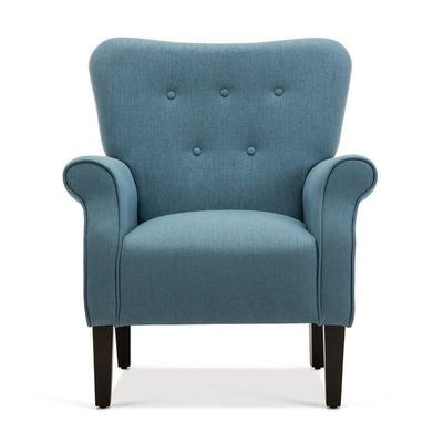 Lamazi Versatile Teak Wood Armchair with Soft Molfino Upholstery - Image 3