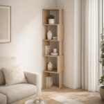 Mourah Piri Bookcase - Oak/Oak - 2 Years Warranty