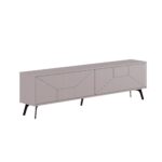 Mourah Dune Tv Stand Up To 70 Inches With Storage - Light Mocha - 2 Years Warranty