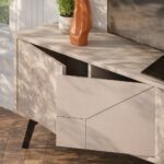 Mourah Dune Tv Stand Up To 70 Inches With Storage - Light Mocha - 2 Years Warranty