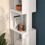 Mourah Piri Bookcase - White/White - 2 Years Warranty