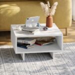 Mourah Hola Coffee Table White/White - 2 Years Warranty