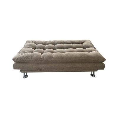 PUKKA Sofa Cum Bed I Sleeping Fabric Sofa I Three Seat Sofabed I Modern Design Living Room Sofa Color (BROWN) - Image 3