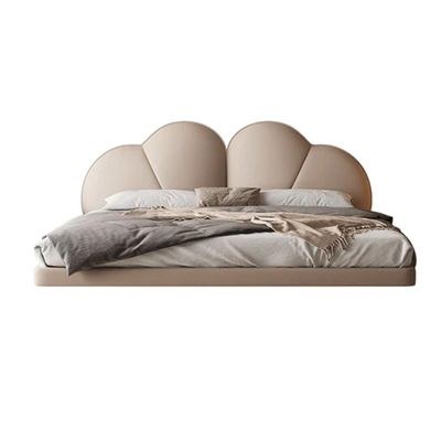Danon Upholstered BedSuper King 200 x 200 in Beige Color