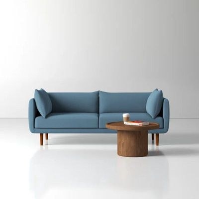 Aquarius 3 Seater Fabric Sofa| LIGHT BLUE - Image 2