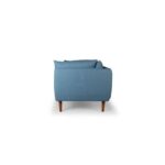 Aquarius 3 Seater Fabric Sofa| LIGHT BLUE