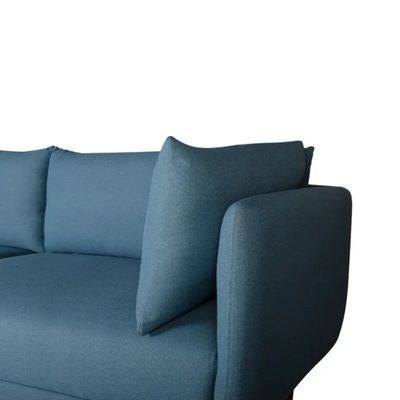 Aquarius 3 Seater Fabric Sofa| LIGHT BLUE - Image 5