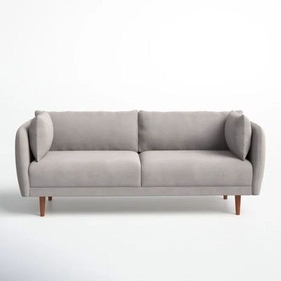 Aquarius 3 Seater Fabric Sofa| LIGHT GREY - Image 2