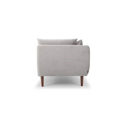 Aquarius 3 Seater Fabric Sofa| LIGHT GREY - Image 5