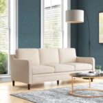 Azriah 3 Seater Fabric Sofa| BEIGE
