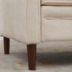 Azriah 3 Seater Fabric Sofa| BEIGE