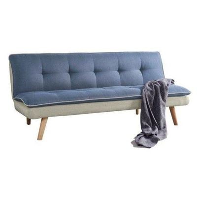 Sarantino 3 Seater Sofa Bed - Blue - Sofa Cum Bed - Image 2