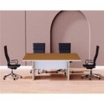 Mahmayi Zelda N31E-18 Conference Table Walnut