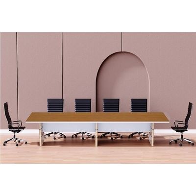 Mahmayi Zelda N31E-36 Conference Table Walnut - Image 4