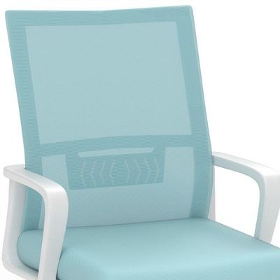 Mahmayi TJ HY-690W Medium Back Mesh Chair White - Image 3