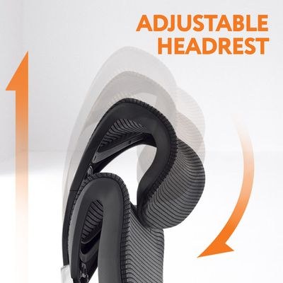 Premium Office Chair-Ergonomic Dynamic Backrest, Synchro Reclining, High-Back, Lumbar Support, Breathable Mesh-Adjustable Headrest, Seat Depth, Soft 4D Armrests-Aluminum Frame - Image 3