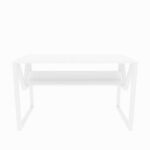 Lona Computer Desk with a Metal Frame 120 cm | Work Table