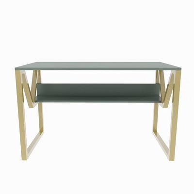 Lona Computer Desk with a Metal Frame 120 cm | Work Table - Image 5