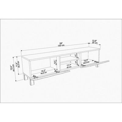 Lukas 150 cm TV Unit for TVs up to 65" - Image 4