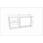 Muskegon 90 cm TV Unit for TVs up to 41"