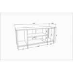 Rinaldo 120 cm TV Unit for TVs up to 55"