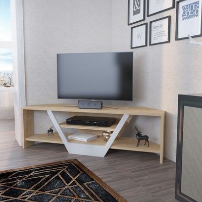 Sares 120 cm Corner TV Unit for TVs up to 55" - Image 3