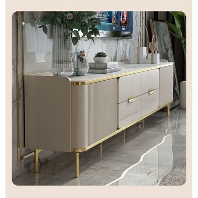 TV Units for Living room with Storage Space Drawers-220cm - Image 3