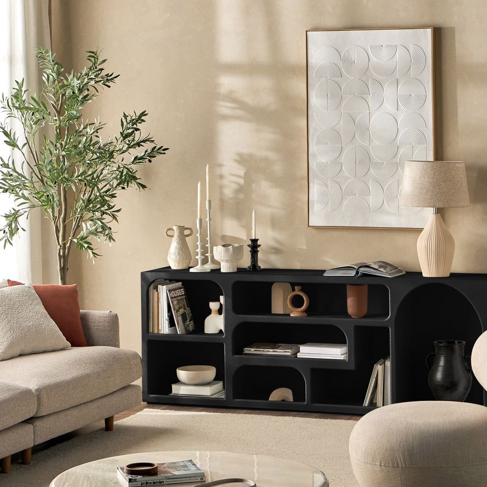 Design Box Float Buffet- Black - Image 2