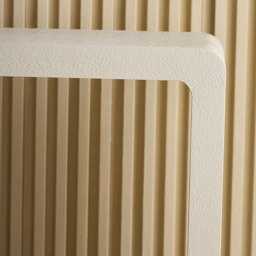 Design Box Edgy Console Table- Ivory - Image 4