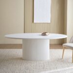 Design Box Pine 6-Seater Dining Table- White