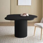 Design Box Cloud 4-Seater Dining Table- Black