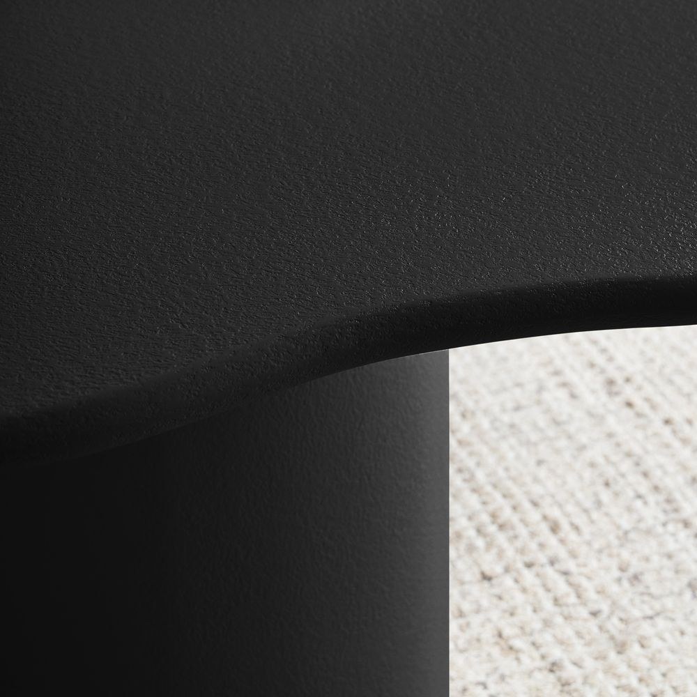 Design Box Cloud 4-Seater Dining Table- Black - Image 3