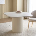 Design Box Cloud 4-Seater Dining Table- Ivory