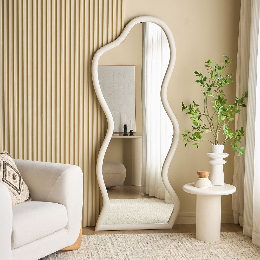 Design Box Cloudy Mirror- Ivory - Image 4