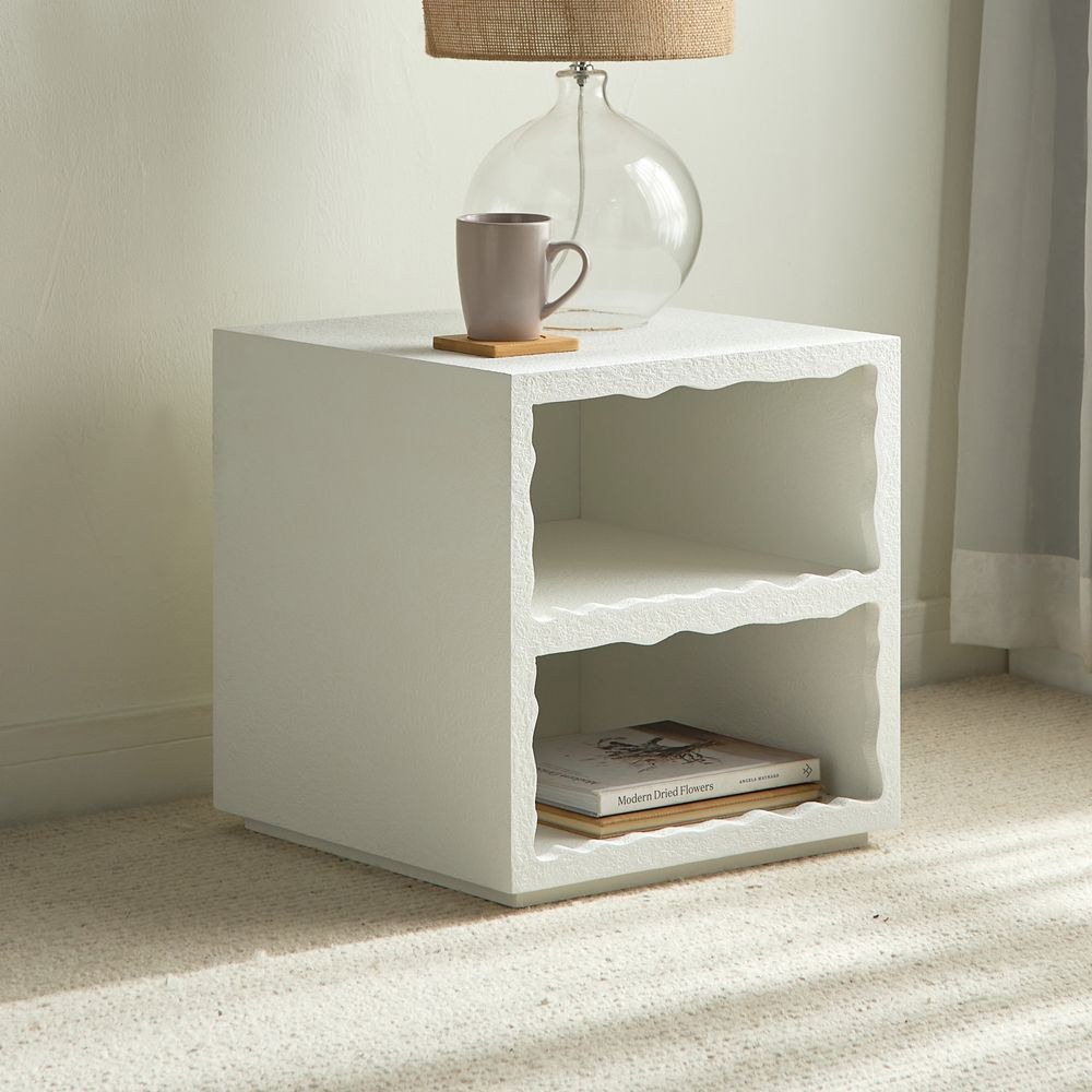 Design Box Cloudy Sidetable- White