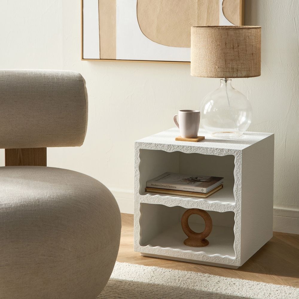 Design Box Cloudy Sidetable- White - Image 5