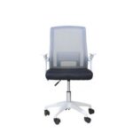 Arfan Ergonomic Office Chair with Lumbar Support, Thicker Cushion, 360-Degree Swivel, Adjustable Height, and Smooth Casters – Durable & Comfortable Desk Chair for Home and Office