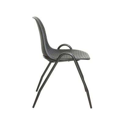 Arfan Stackable Chairs with Ergonomic Design, Durable Polypropylene Seat & Back, Easy Storage, and High Weight Capacity – Perfect for Home, Office, and Waiting Areas - Image 4