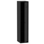 Godrej 1 Door Steel Locker with Heavy-Duty Construction, Spacious Storage, and Scratch-Resistant Black Finish