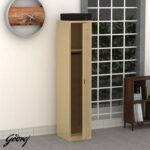 Godrej 1 Door Steel Locker with Heavy-Duty Construction, Spacious Storage, and Scratch-Resistant Beige Finish