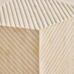 Anu Side Table-Bone Carved