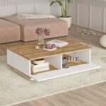 Home Canvas Future Coffee Table Pine and White