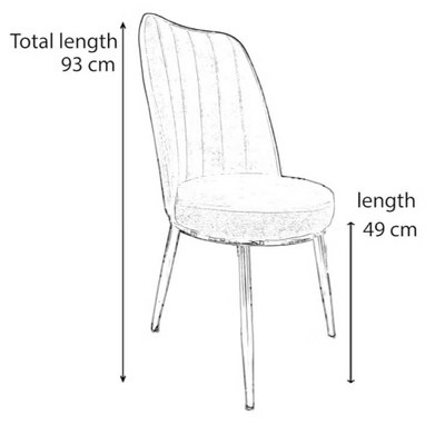 LHFHOMT-7 Pieces Dining Sets 1+6 Seater dining Table Set, Furniture for dining room - Image 4