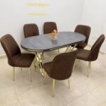 LHFHOMT-7 Pieces Dining Sets 1+6 Seater dining Table Set, Furniture for dining room