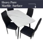 LHFHOMT-5 Pieces Dining Sets 1+4 Seater dining Table Set, Furniture for dining room