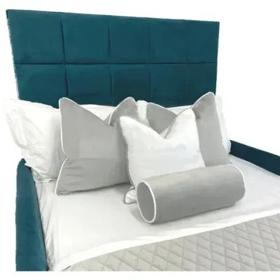 Raven Kids Bed W 90 x L 200-Blue with 1-Year Warranty - Image 2